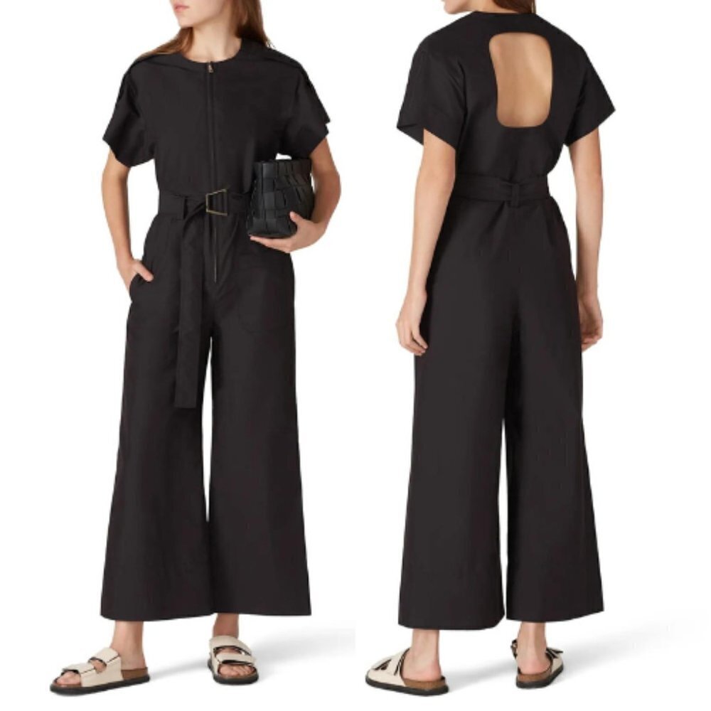 3.1 Phillip Lim Black Cut Out Jumpsuit 30316